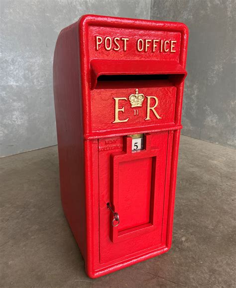 metal post box free standing